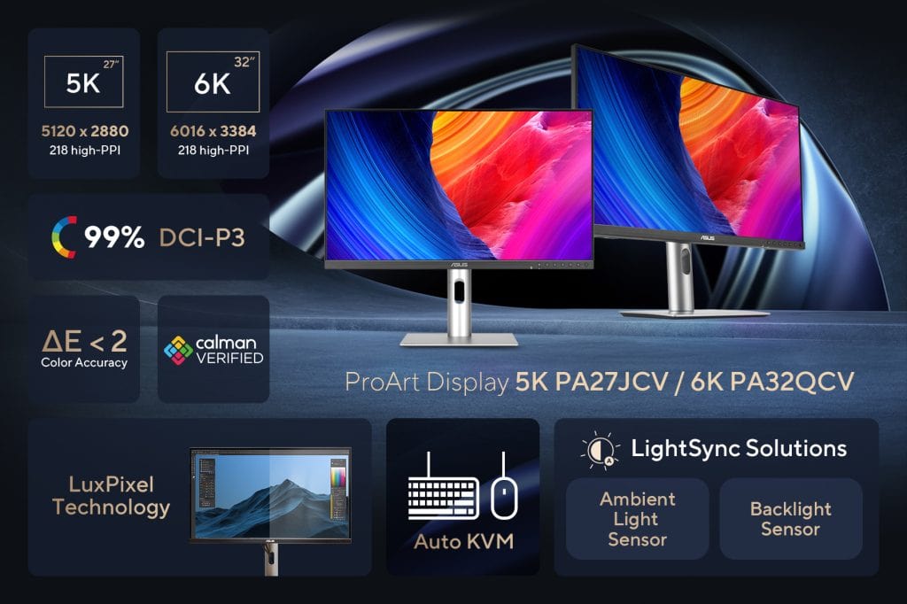 Asus Cigir Acan Monitor Serilerini Computex 2024te Tanitti 2