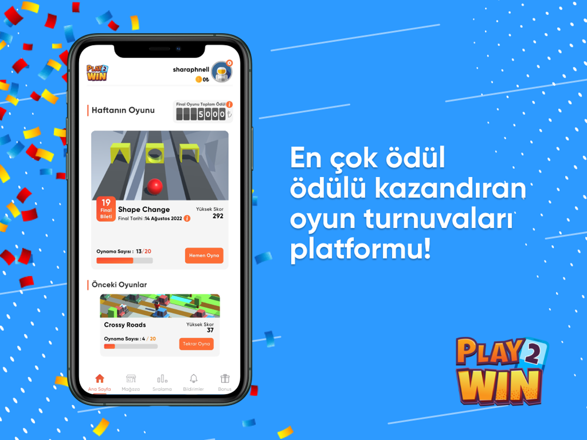 Play2Win Turnuvaları ile Eğlence ve Kazanç Bir Arada!