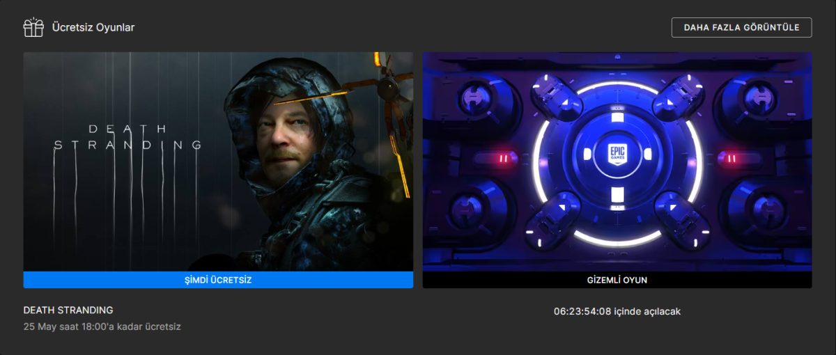 Epic Games Store'dan Ücretsiz Oyun Fırsatı: Death Stranding