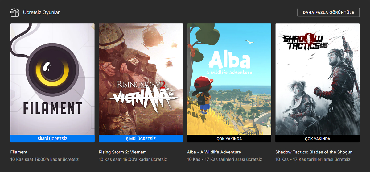 Epic Games Store Hakkında