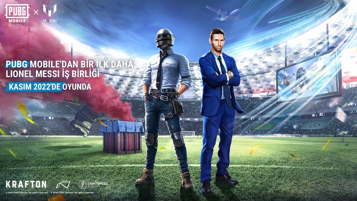 PUBG Mobile ve Lionel Messi İşbirliği