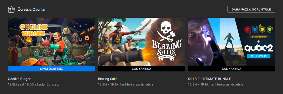 Ücretsiz Epic Games Store Oyunu İndirmeye Açıldı