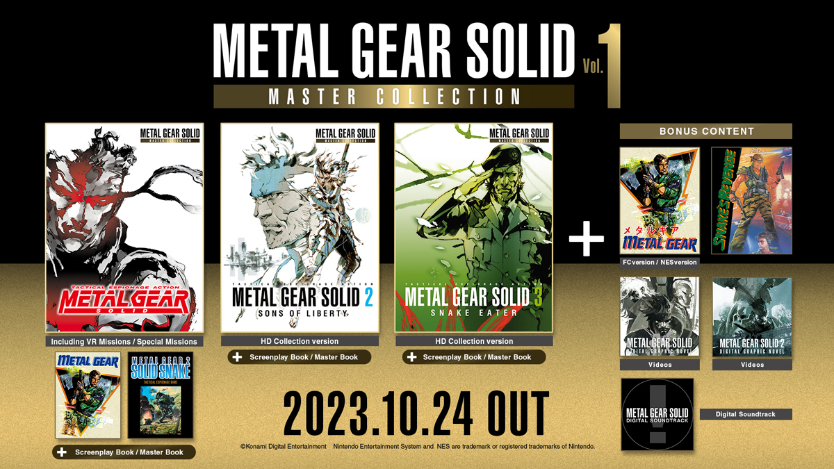 Metal Gear Solid: Master Collection Vol. 1 Duyuruldu!