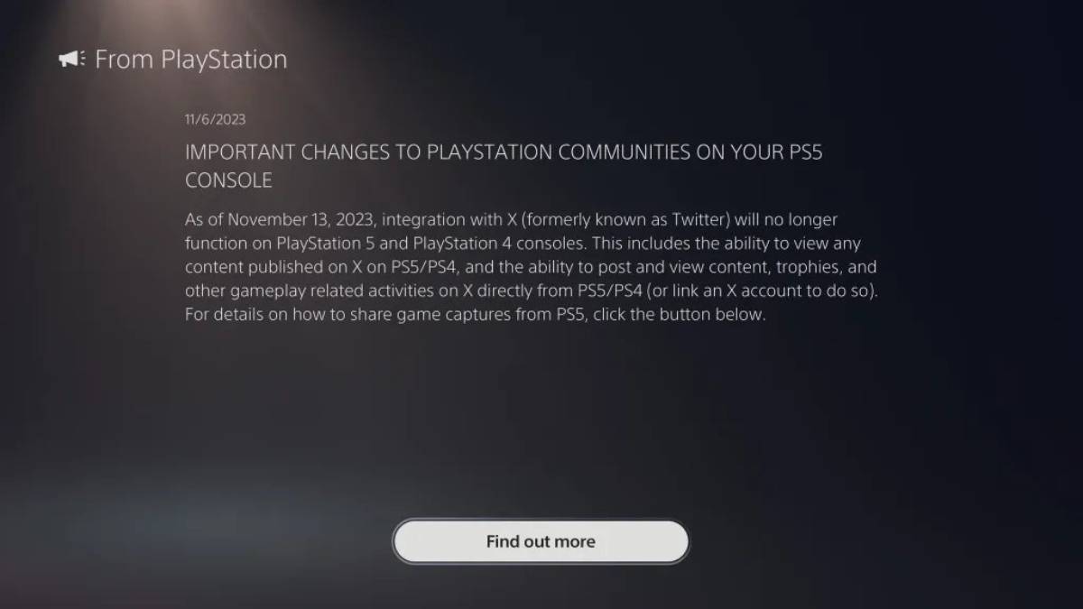 PlayStation Konsollarının X Entegrasyonu Kaldırılıyor