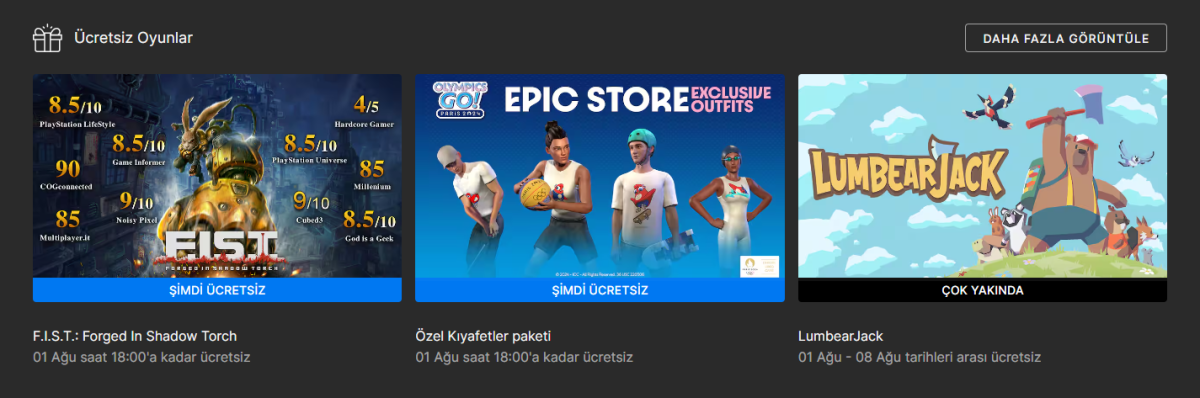 Epic Games Store Hakkında